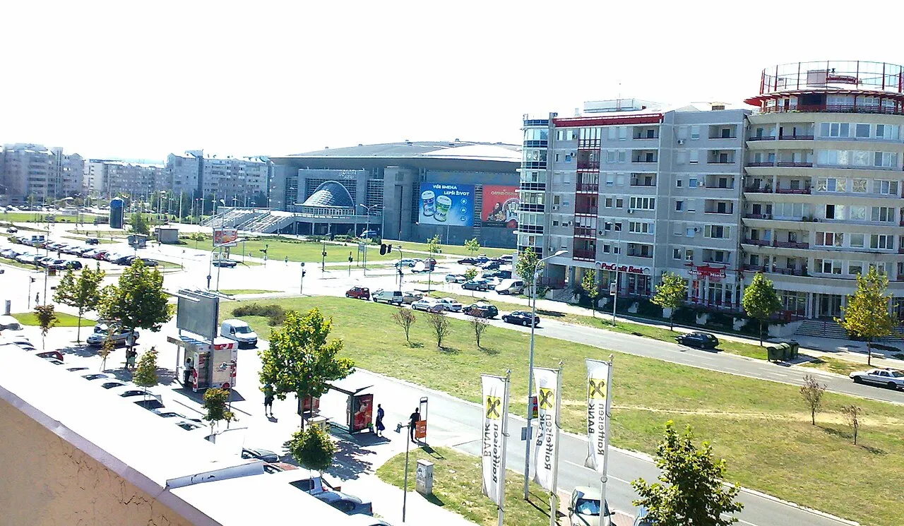 Современные кварталы Нового Белграда